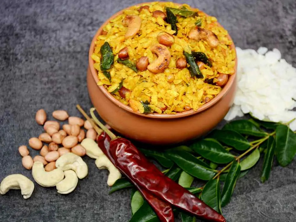 Telangana Snacks Atukula Chudva