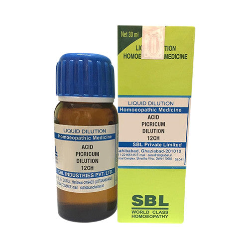 SBL Acid Picricum Dilution 12 CH