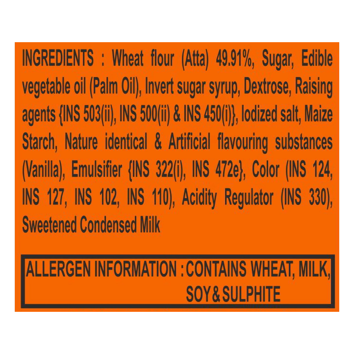 Patanjali Creamfeast Orange