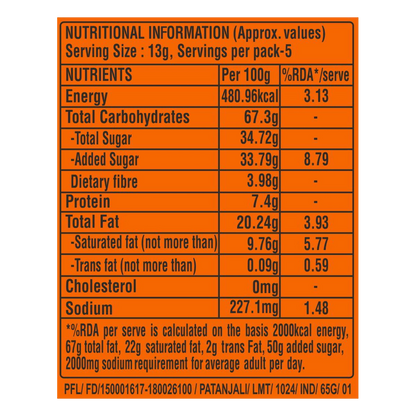 Patanjali Creamfeast Orange