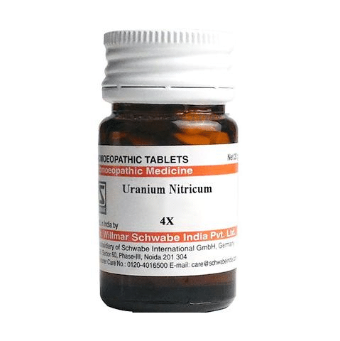 Dr Willmar Schwabe India Uranium Nitricum Trituration Tablet 4X