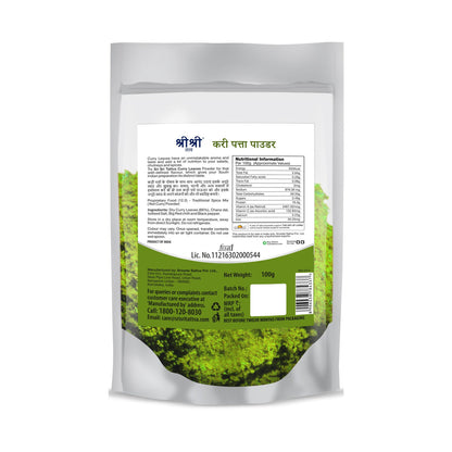 Sri Sri Tattva Curry Leaves Powder - PUSHMYCART