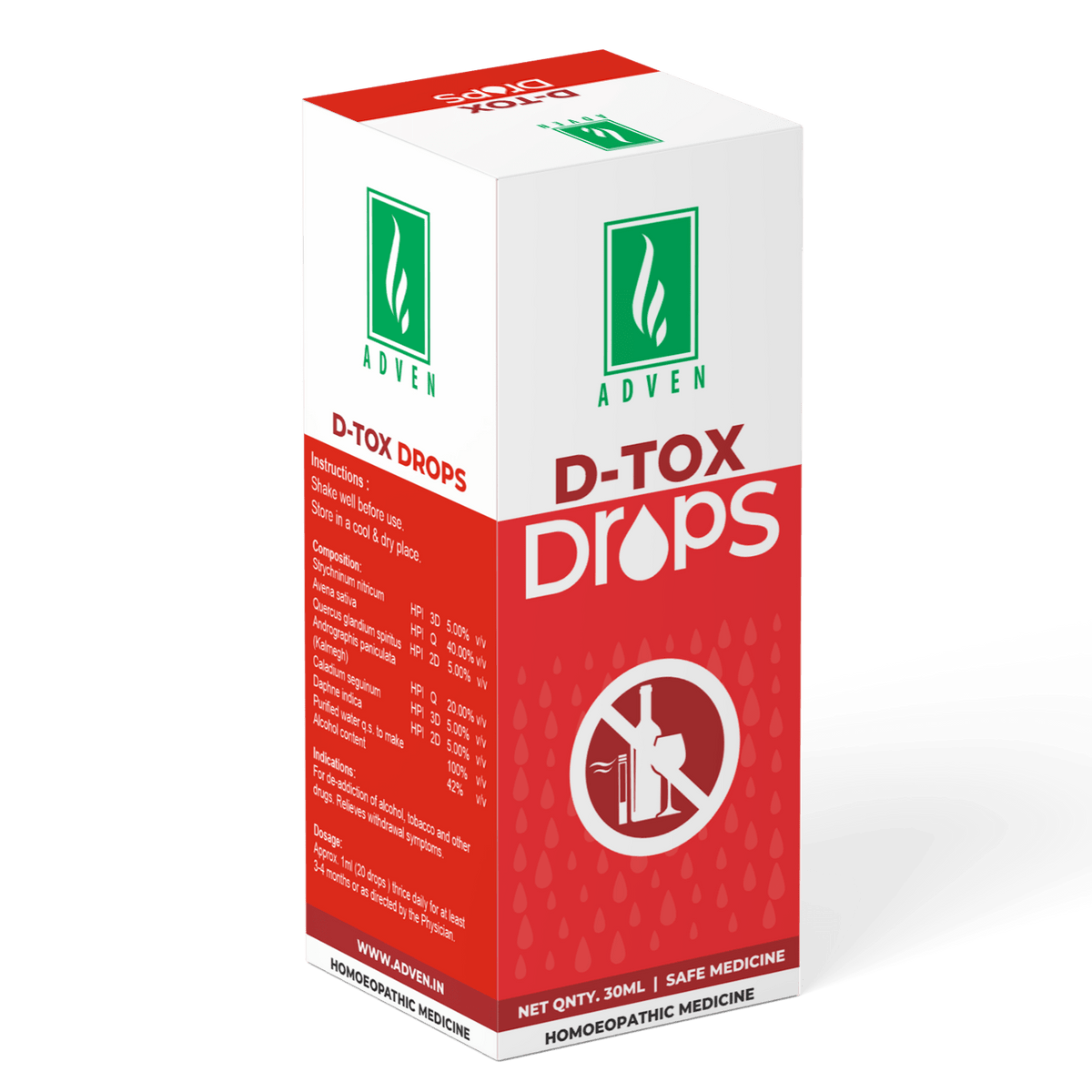 Adven D-Tox Drops Detoxification Drops