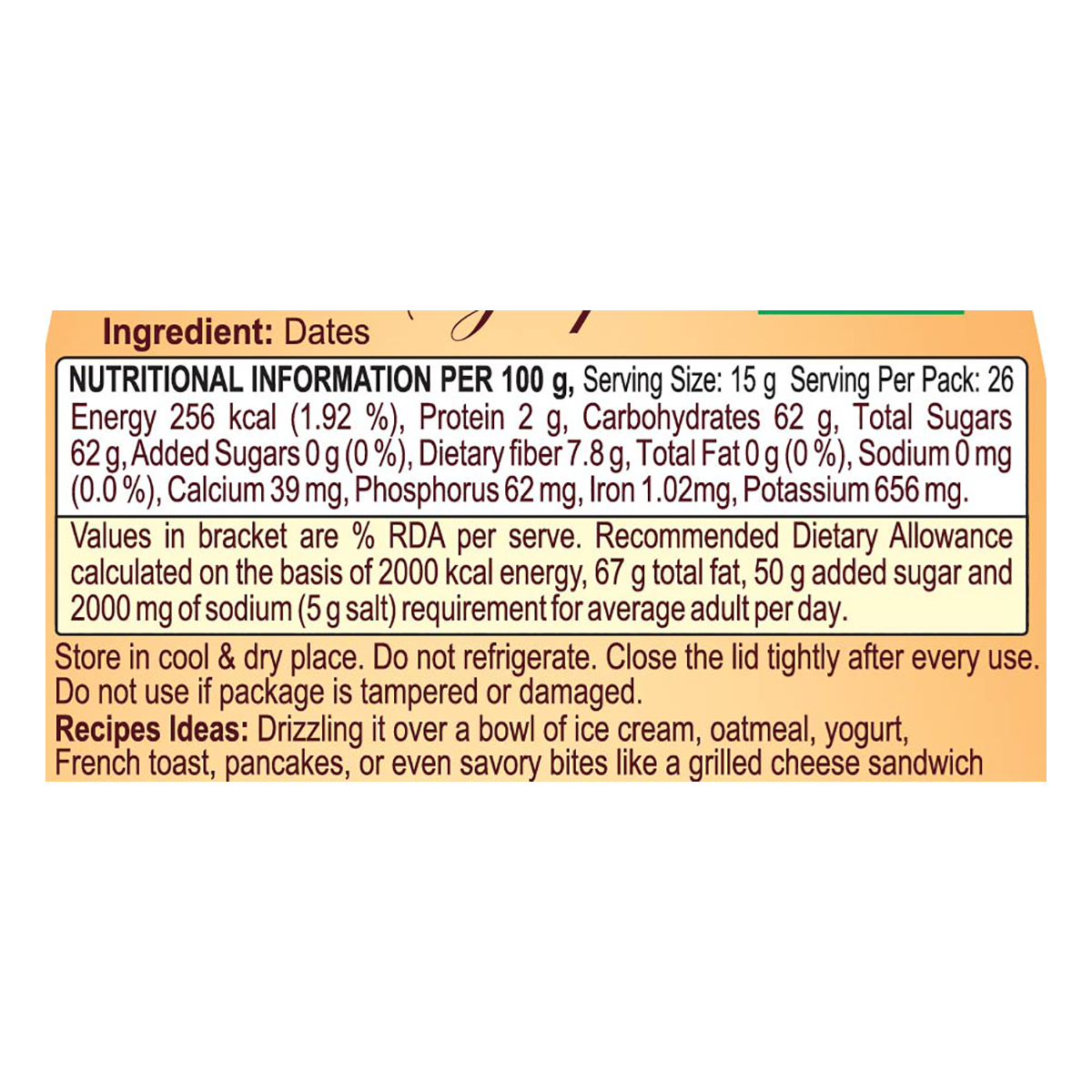 Patanjali Date Syrup