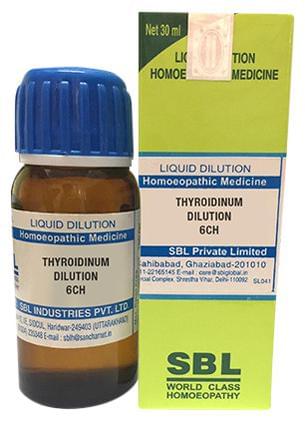 SBL Thyroidinum Dilution 6 CH