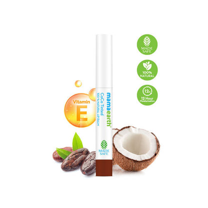 Mamaearth CoCo Tinted 100% Natural Lip Balm 2g