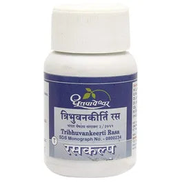 Shree Dhootapapeshwar Tribhuvankeerti Rasa Tablets