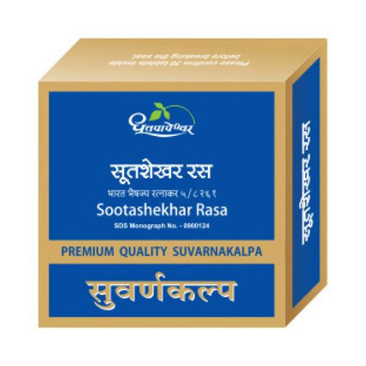 Shree Dhootapapeshwar Sootashekhar Rasa Premium Quality Suvarnakalpa
