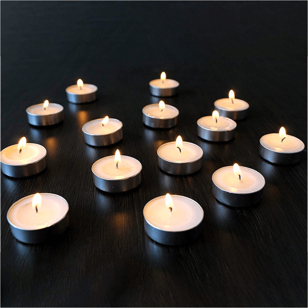 Auradecor Tea Light Candles (Unscented)