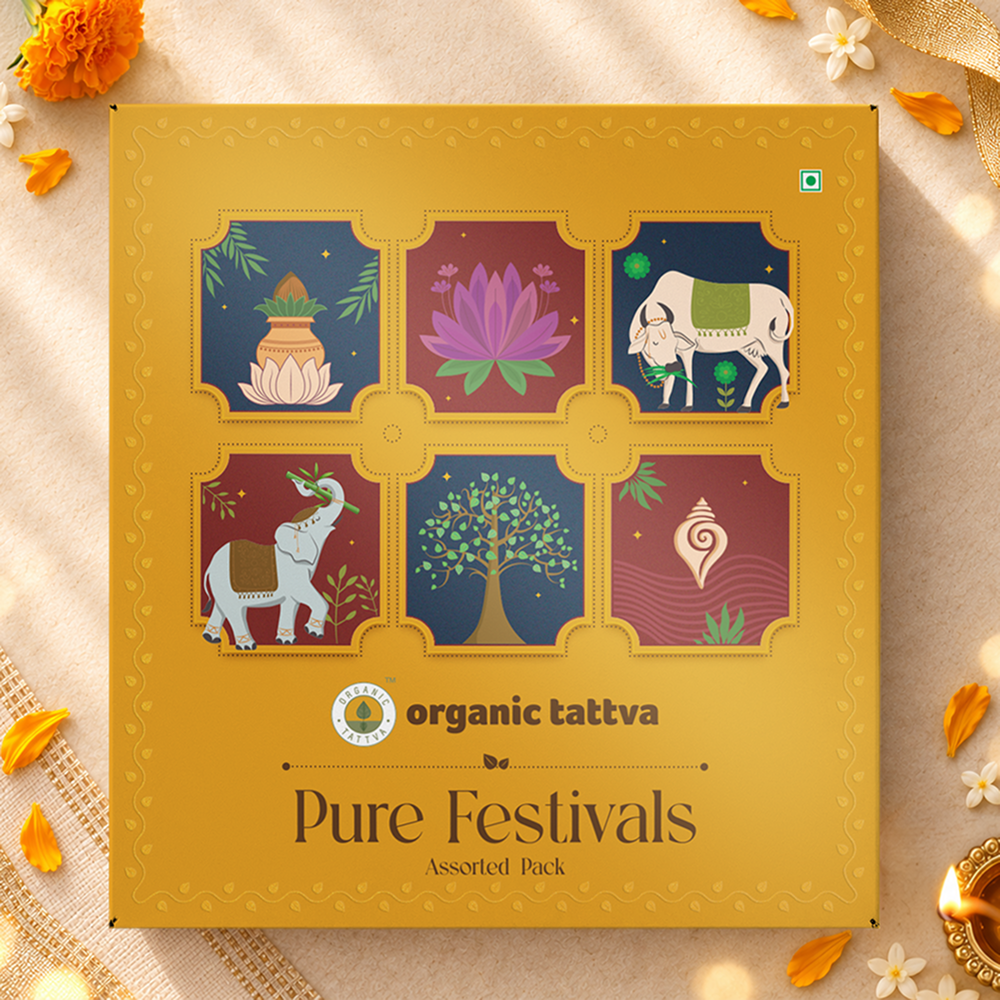 Organic Tattva Dry Fruits Diwali Gift Box
