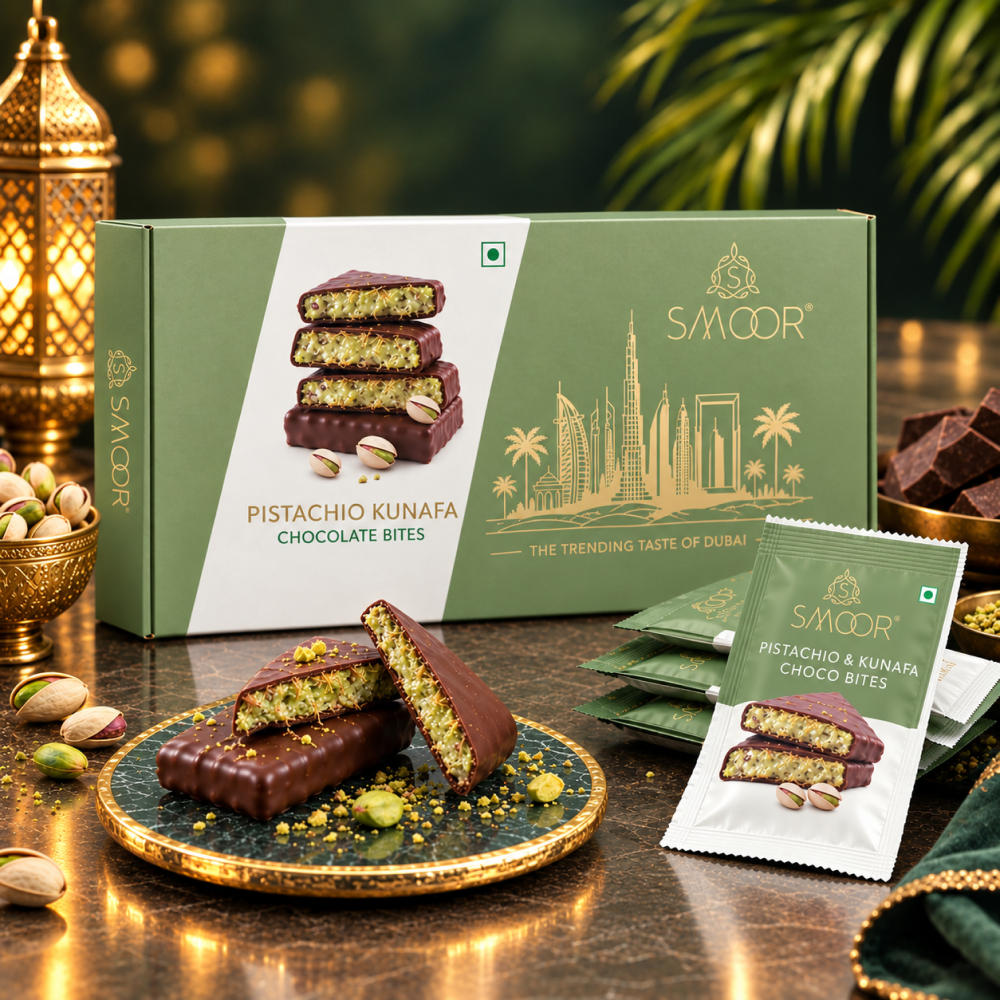 Smoor Pistachio Kunafa Bites