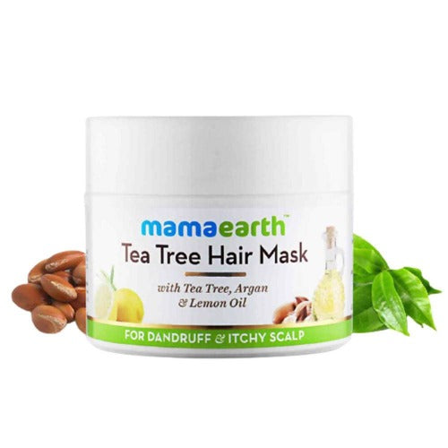 Mamaearth Tea Tree Hair Mask For Dandruff and Itchy Scalp