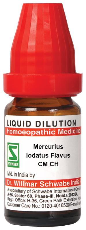 Dr Willmar Schwabe India Mercurius Iodatus Flavus Dilution CM CH