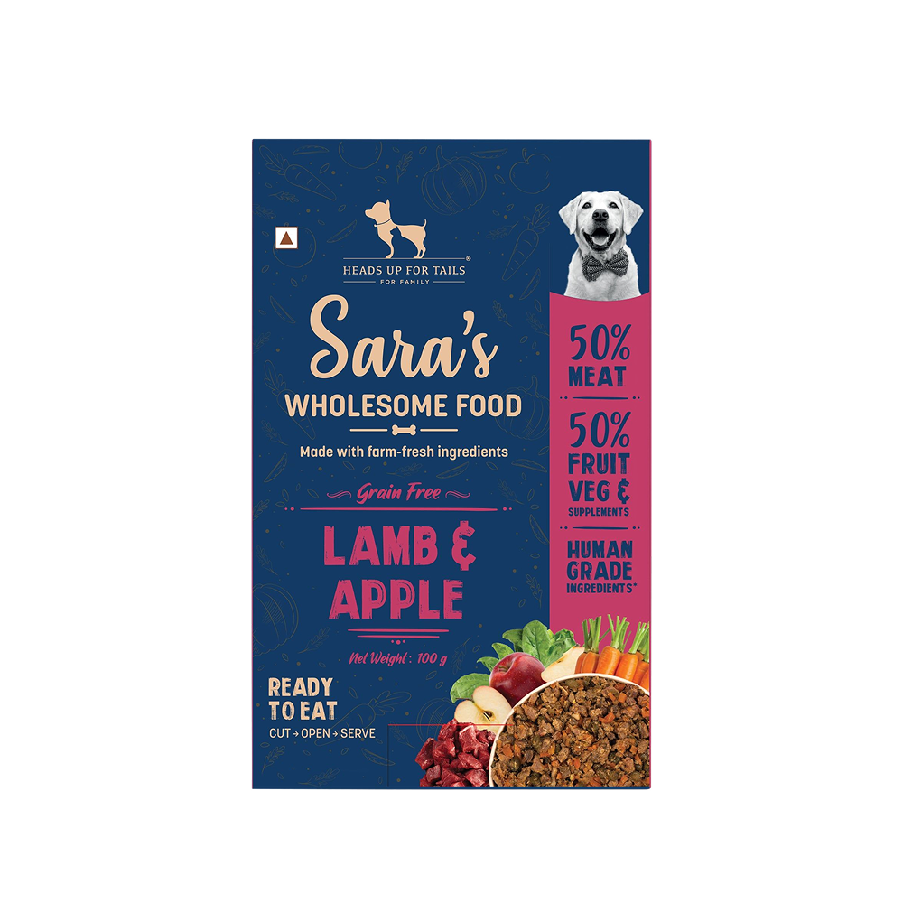 HUFT Sara's Wholesome Grain-Free Lamb & Apple Fresh Dog Food