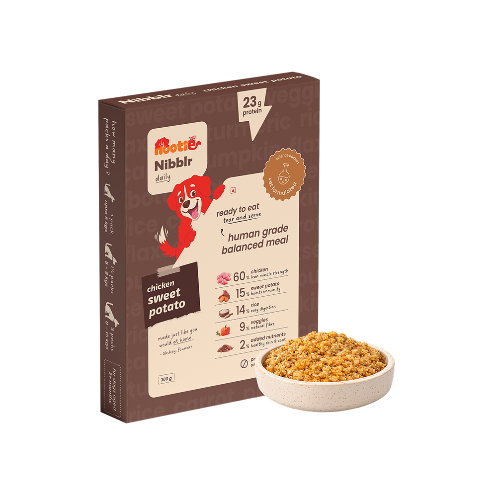 Nootie Nibblr Chicken Sweet Potato & Rice Fresh Dog Food