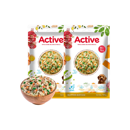 Active Mutton Biryani Fresh Dog Food