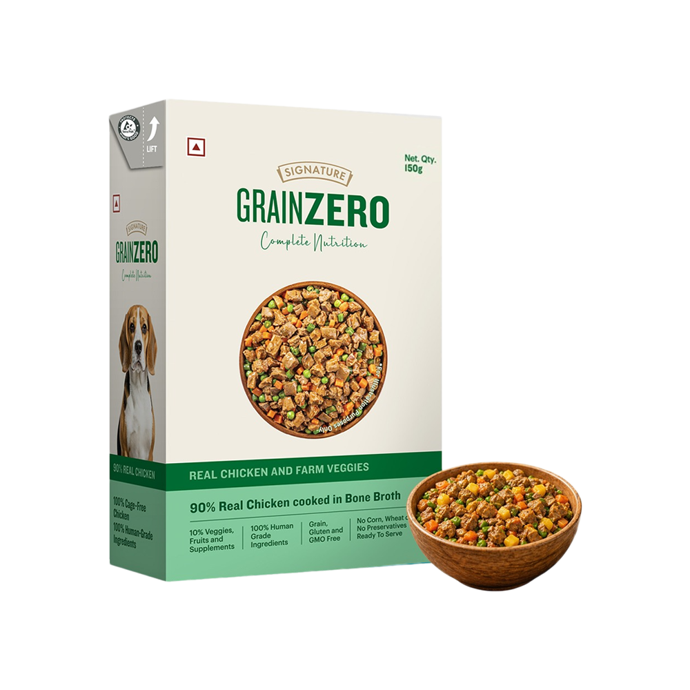 Grain Zero Chicken Veggies Fresh Dog Food
