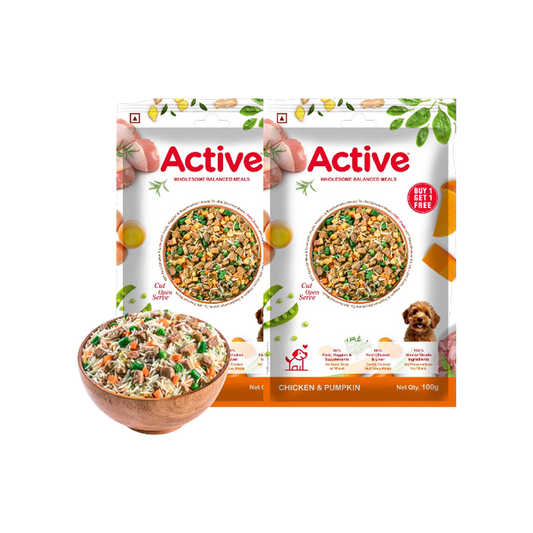 Active Chicken & Pumpkin Biryani Fresh Dog Food