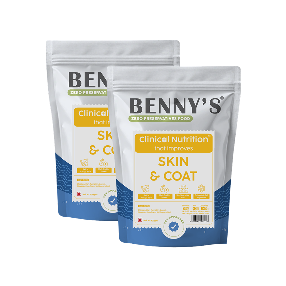 Benny's Bowl Clinical Nutrition Fresh Dog Food for Skin & Coat