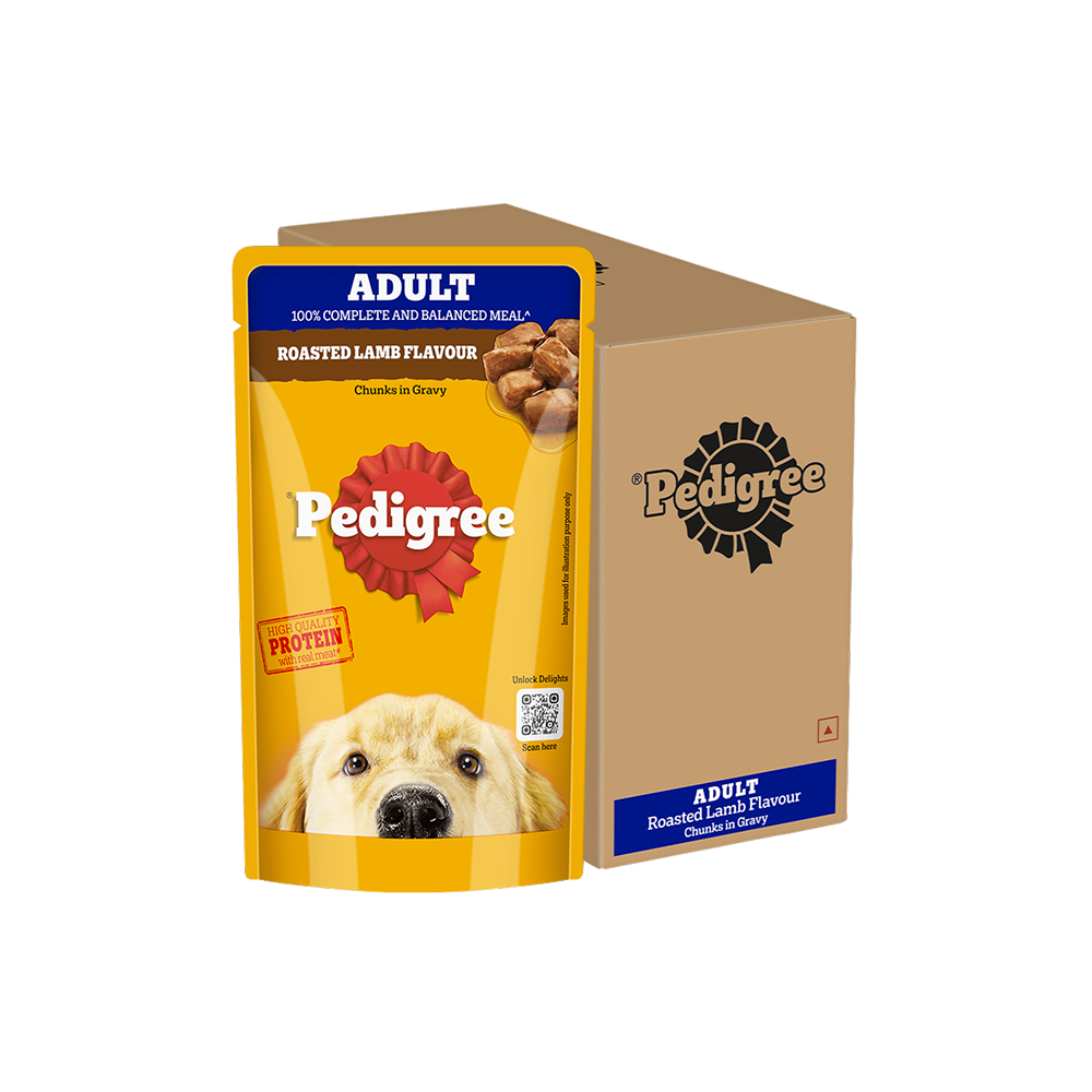 Pedigree Roasted Lamb Adult Wet Dog Food