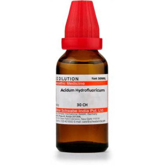 Dr Willmar Schwabe India Acidum Hydrofluoricum Dilution 30 CH - PUSHMYCART
