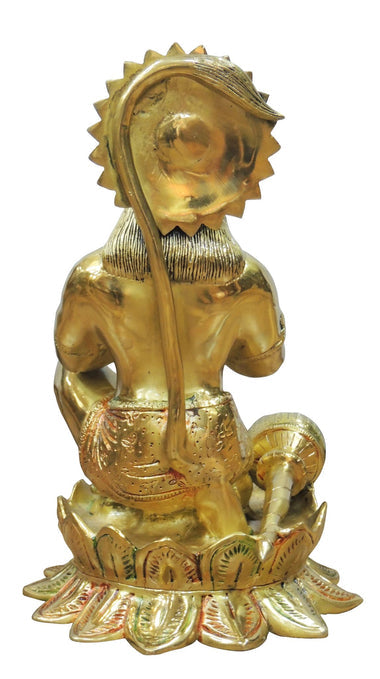 Brass Hanuman Ji Statue Idol