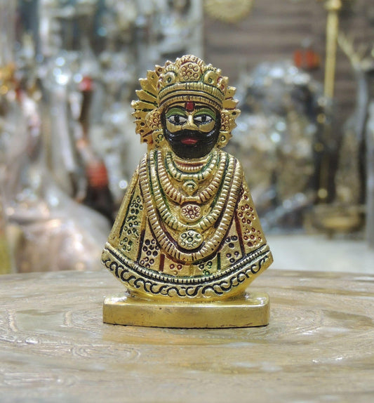 Brass Khatu Shyam Statue