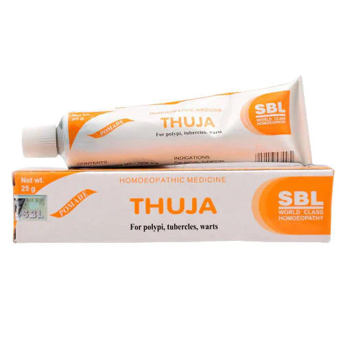 SBL Thuja Ointment 25gms - PUSHMYCART