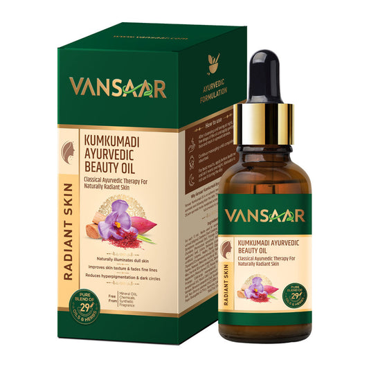 Baidyanath Vansaar Kumkumadi Ayurvedic Beauty Oil 