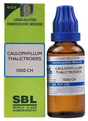 SBL Caulophyllum Thalictroides Dilution 1000 CH