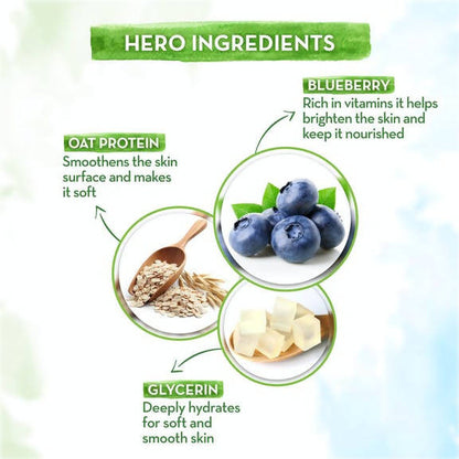 Mamaearth Brave Blueberry Body Wash For Kids with Blueberry and Oat Protein