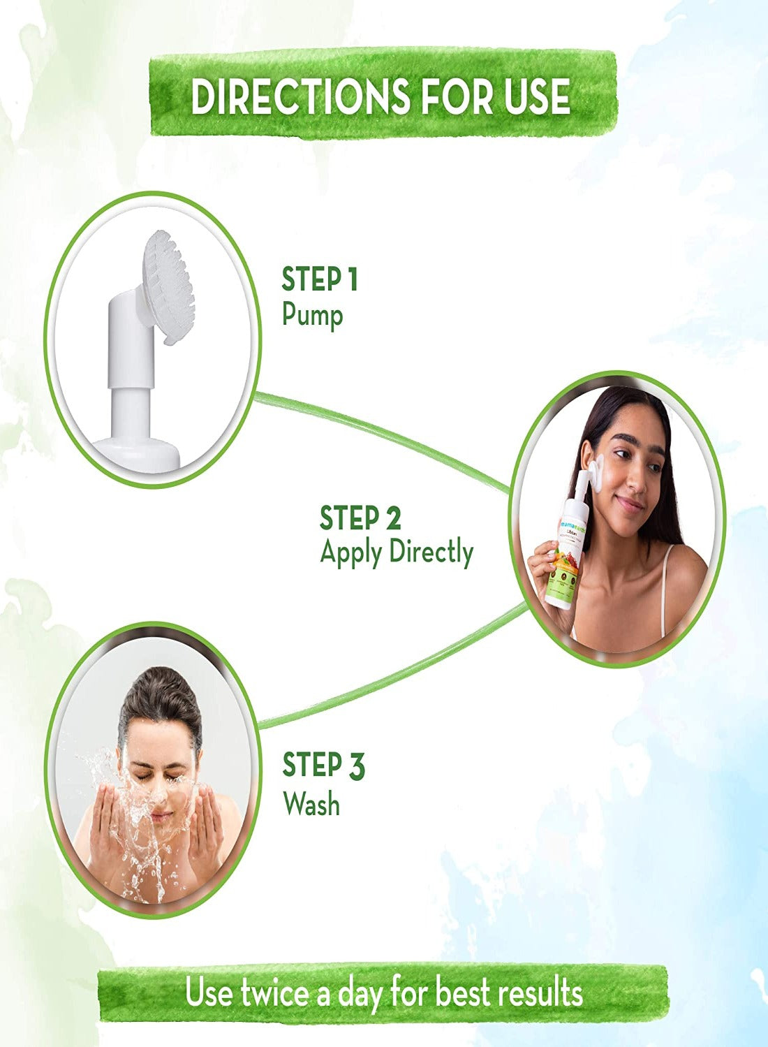 MamaEarth Ubtan Foaming Face Wash 150ml