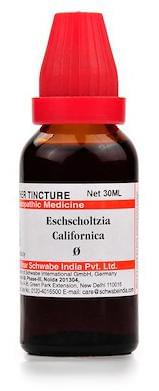 Dr Willmar Schwabe India Eschscholtzia Californica Mother Tincture Q