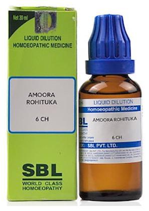 SBL Amoora Rohituka Dilution 6 CH