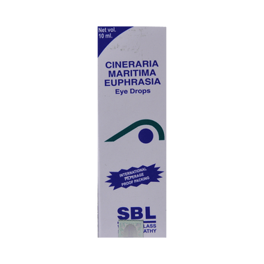 SBL Cineraria Maritima Euphrasia Eye Drop 30gms - PUSHMYCART