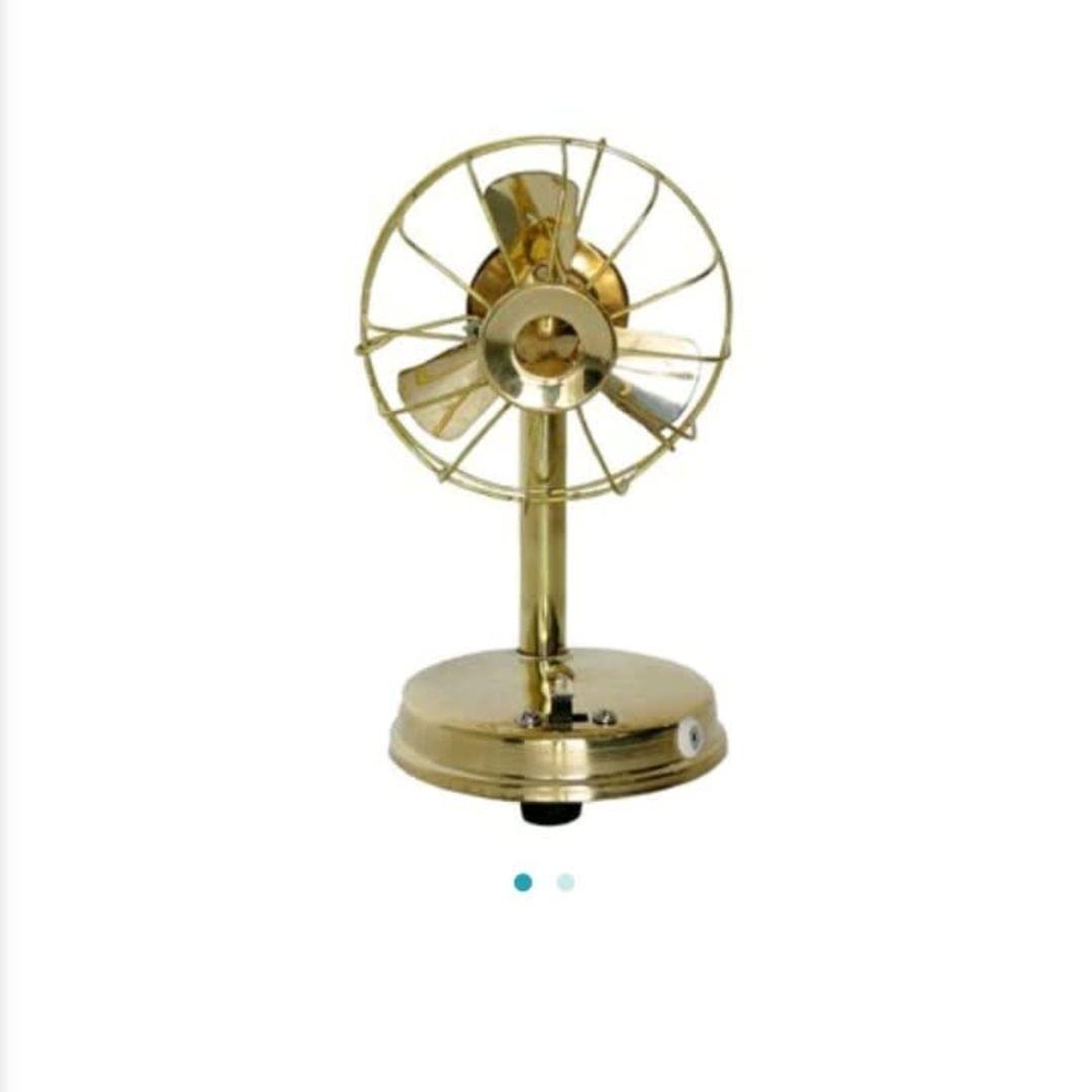 Brass Fan For Laddu Gopal And Children Toy