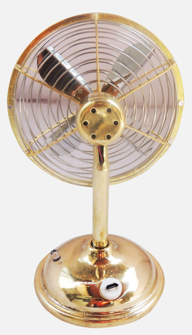 Brass Laddu Gopal Fan