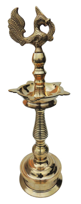 Brass Table Oil Lamp Deepak