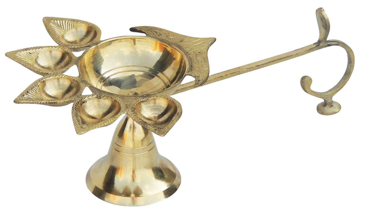 Brass Table Oil Lamp Deep Jyoti