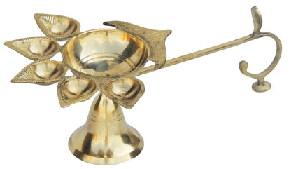 Brass Table Oil Lamp Deep Jyoti