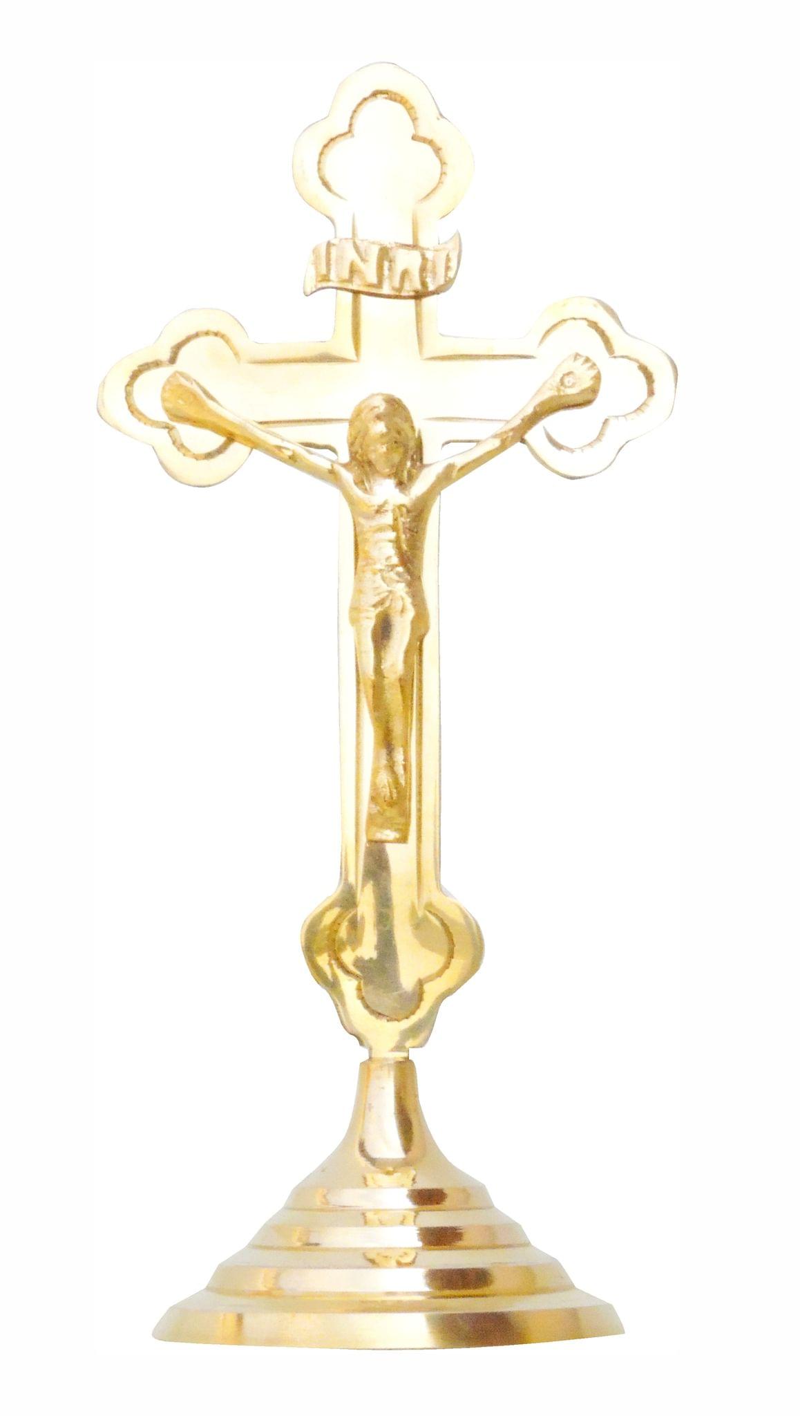 Brass Jesus On Cross