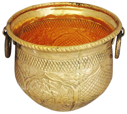 Brass Planter Pot Gamala Chatai