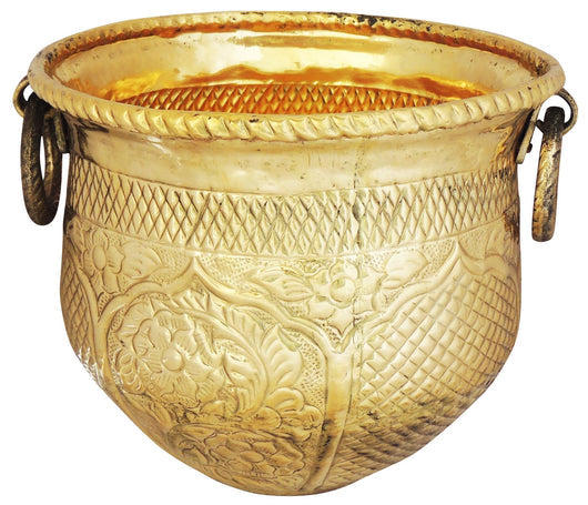 Brass Planter Pot Gamala Chatai