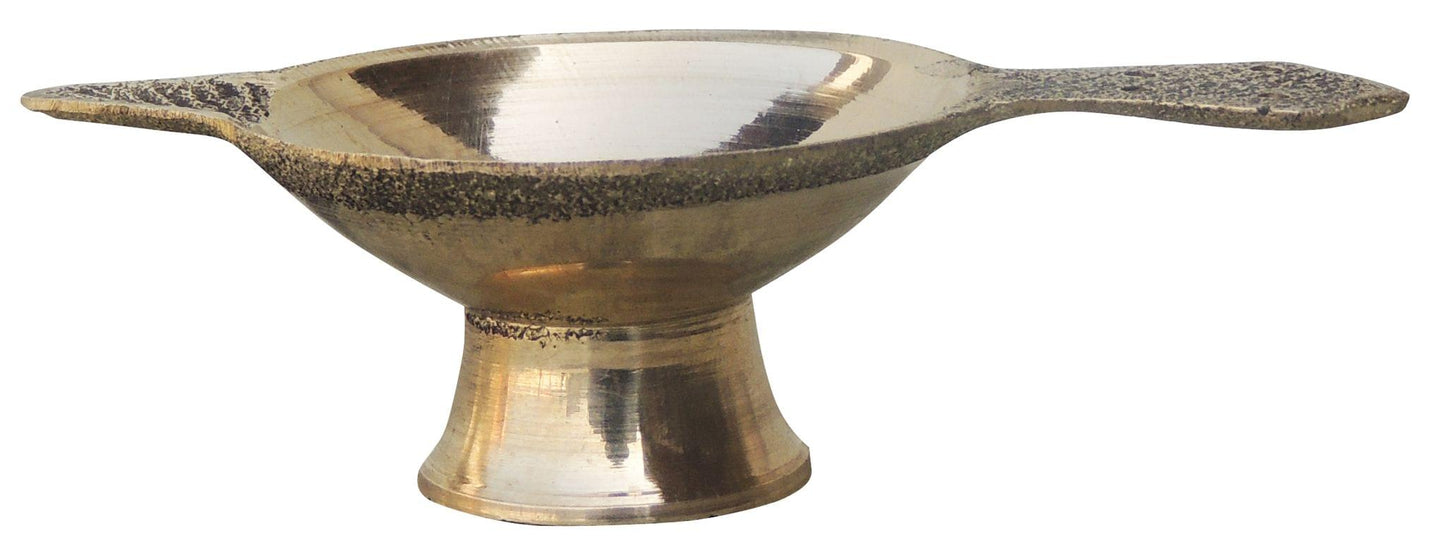 Brass Table Oil Lamp Deepak