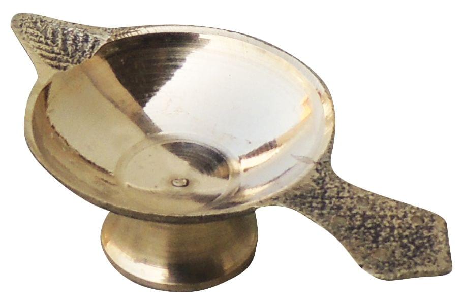 Brass Table Oil Lamp Deepak