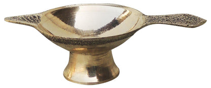 Brass Table Oil Lamp Deepak