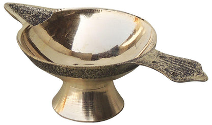 Brass Table Oil Lamp Deepak