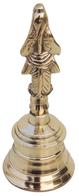 Brass Pooja Hand Bell Hanuman Ganti