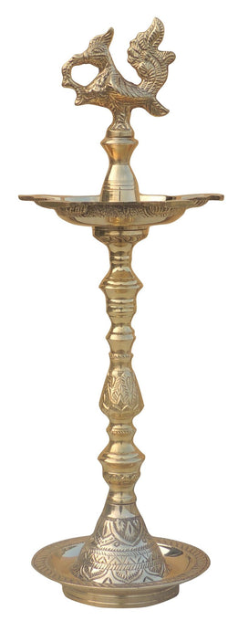 Brass Mahabharat Oil Lamp Deepak