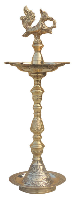 Brass Mahabharat Oil Lamp Deepak